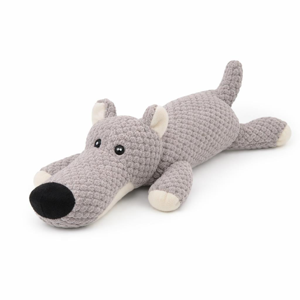 Peluche Chirriante Perro Grande - Lobo