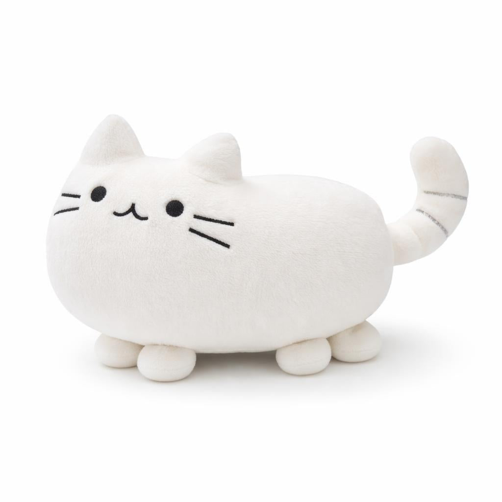 Peluche Chirriante Perro Pequeño - Blanco
