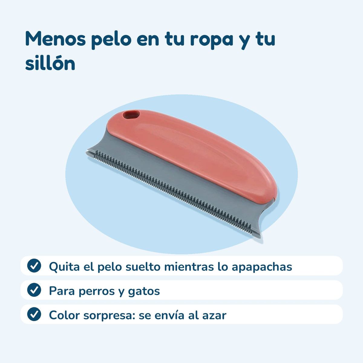 Beneficios del cepillo quitapelo